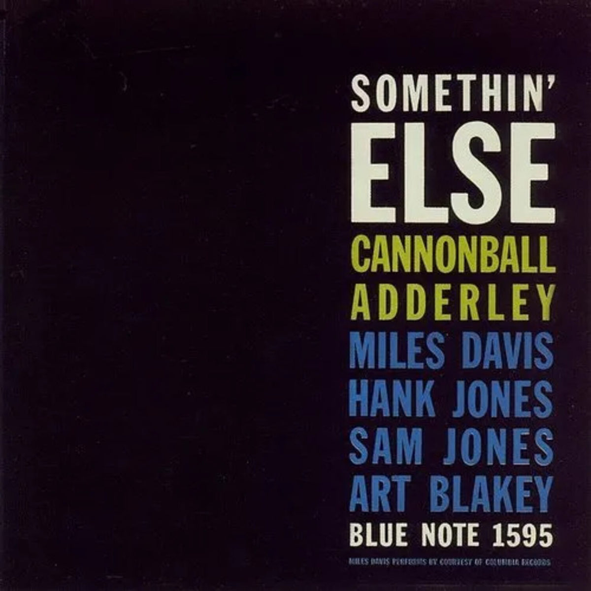 Somethin Else (Crystal Clear LP Vinyl)