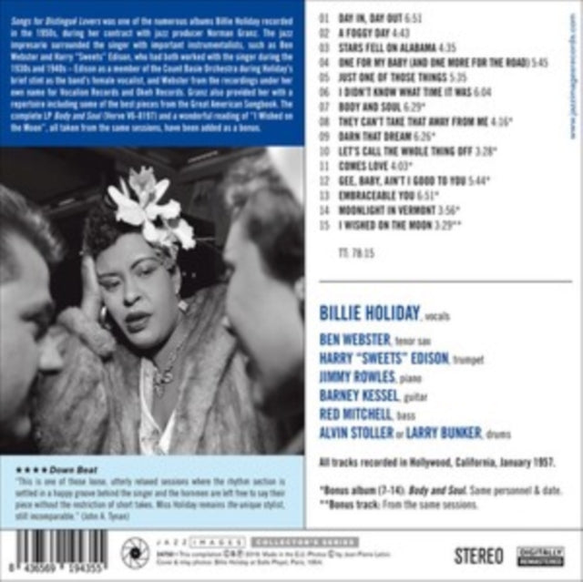 Songs For Distingue Lovers (Ltd 24Bit Remaster/9 Bonus Tracks/Cover Photos By Jean-Pierre Leloir)