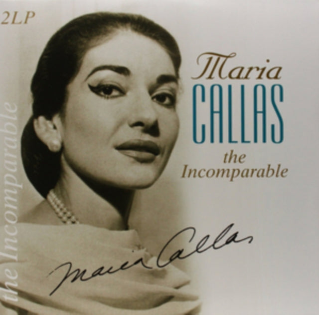 This LP Vinyl is brand new.Format: LP VinylMusic Style: OperaThis item's title is: Incomparable (180G)Artist: Maria CallasLabel: VINYL PASSIONBarcode: 8712177063789Release Date: 4/17/2014