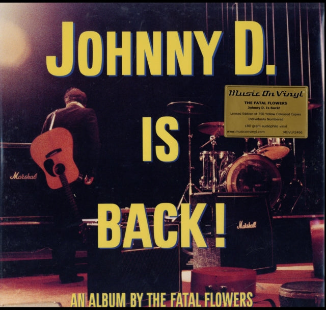 This LP Vinyl is brand new.Format: LP VinylMusic Style: Alternative RockThis item's title is: Johnny D. Is Back! (Limited Yellow 180G)Artist: Fetal FlowersLabel: MUSIC ON VINYLBarcode: 8719262010635Release Date: 5/31/2019