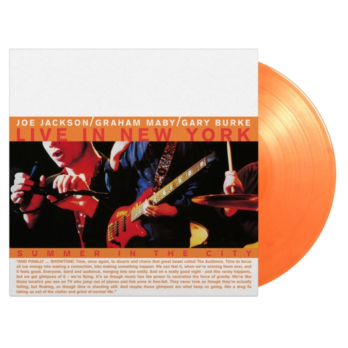 Hope & Fury (180G) & Summer In The City: Live In New York (2LP/Limited/Orange Vinyl/180G/Gatefold/Numbered)