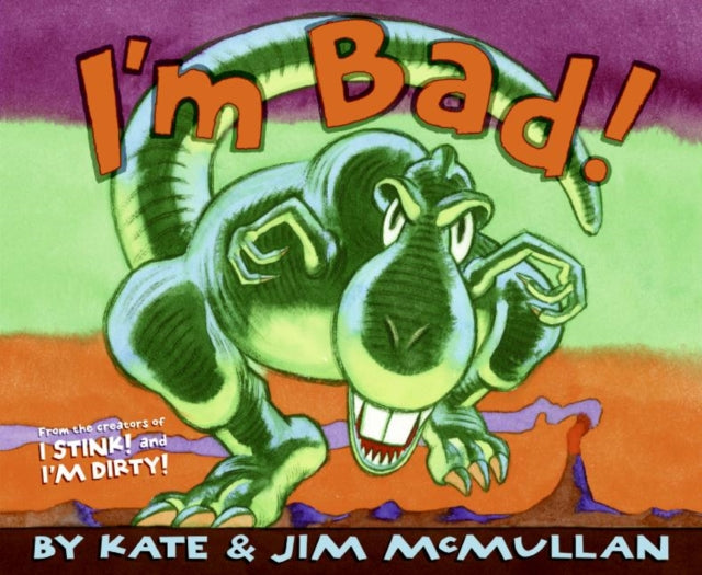 Binding: Hardcover
Description: From Kate and Jim Mc Mullan the popular creators of I Stink! and I'm Dirty! now a streaming animated series comes a hilarious new picture book about one BAD dino who has just one thing on his mind: dinner. Who's big? Who's bad? And who's hungry? T - Rex that's who.