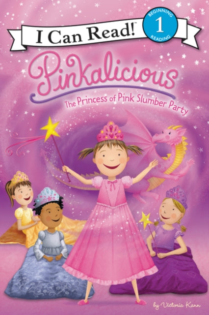 Binding: Hardcover
Title: Pinkalicious: The Princess Of Pink Slumber Party
Author(s): Kann Victoria, Victoria Kann
Publisher: Harpercollins
Barcode: 9780061989636
Pages: 32 Pages
Language: English
Publication Date: 2/21/2012
Series: I Can Read Level 1
