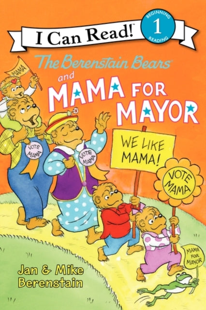 Binding: Hardcover
Description: Make your way to the ballot box Mama is running for mayor! There are lots of improvements to be made in Bear Country and Mama has a plan. She's going to fix the roads pick up the trash and replace the broken streetlights.