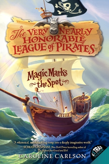 Binding: Paperback
Description: Pirates! Magic! Treasure! A gargoyle? ! Caroline Carlson's funny tween novel The Very Nearly Honorable League of Pirates #1: Magic Marks the Spot is perfect for fans of Lemony Snicket's Series of Unfortunate Events and Trenton Lee Stewart's Mysterious Benedict Society.