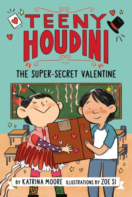 Binding: Hardcover
Description: Bessie Lee goes all out for Valentine's Day in the second book of the Teeny Houdini chapter book series from author Katrina Moore and illustrator Zoe Si.