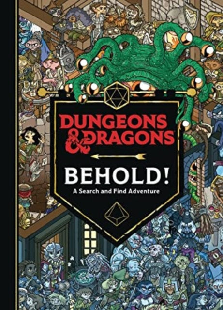 Coast Wizards Of The - Dungeons & Dragons: Behold! A Search And Find Adventure - Hardcover