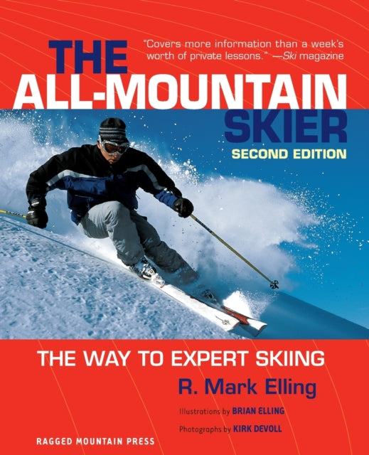 Binding: Paperback
Description: A step - by - step guide to becoming an expert all - mountain skier. It takes you to the difficult places on the mountain - bumps steeps and trees - and helps you conquer them. It contains the information you need on equipment - including shaped skis boots bindings and footbeds.