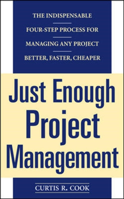 Binding: Paperback
Description: Practical proven techniques for managing today's smaller more mission - critical projects Managers who can bring projects in on time under budget and within specs are among the most valuable and marketable in today's project - driven environment.