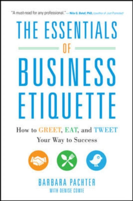 Binding: Paperback
Description: The Definitive Guide to Professional Behavior Whether you re eating lunch with a client Skyping with your boss or meeting a business partner for the first time - - it's all about how you present yourself.