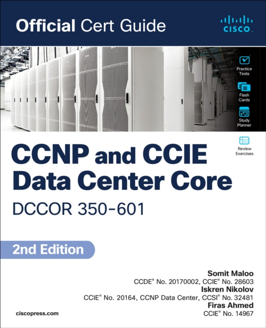 Binding: Paperback
Description: Trust the best - selling Official Cert Guide series from Cisco Press to help you learn prepare and practice for the CCNP and CCIE Data Center Core Dccor 350 - 601 exam.
