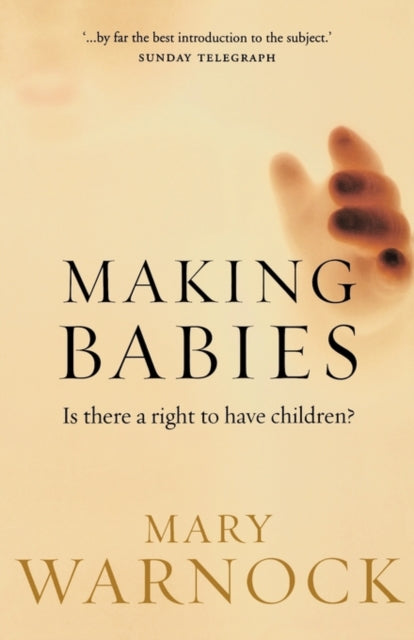 Binding: Paperback
Description: The development of new reproductive technologies has raised urgent questions and debates about how and by whom these treatments should be controlled.