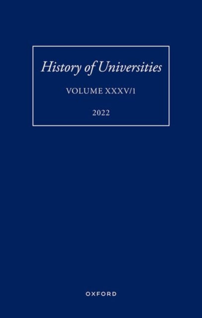 Binding: Hardcover
Description: This special edition of History of Universities Volume XXXV/1, studies and reappraises the often ignored history of eighteenth - century Oxford caught as it is between the upheavals of the Stuart century and the reformation of the Victorian era.