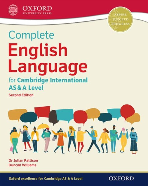 Binding: Multiple Components
Description: Equip your students for success with complete support for the latest Cambridge AS & A Level English Language syllabus (9093) for examination from 2021.