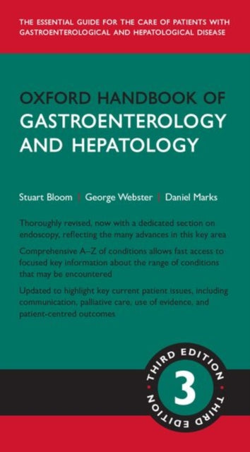 Description: This fully revised and updated third edition of the Oxford Handbook of Gastroenterology and Hepatology provides up - to - date pragmatic advice on the management of common conditions and emergencies.