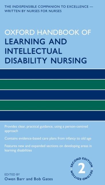 Oxford University Press - Oxford Handbook Of Learning And Intellectual Disability Nursing - Paperback