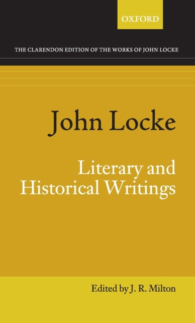 Binding: Hardcover
Description: This is the first critical edition (and in some cases the first edition ever) of the various literary and historical writings of the philosopher John Locke (1632 - 1704).