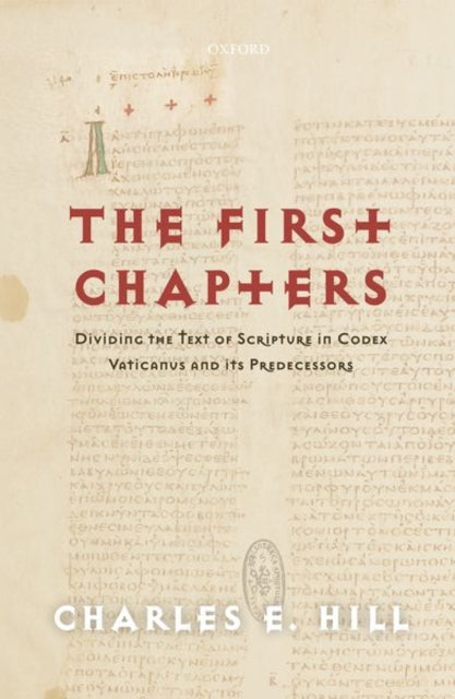 Binding: Hardcover
Description: The First Chapters uncovers the origins of the first paragraph or chapter divisions in copies of the Christian Scriptures. Its focal point is the magnificent fourth - century Codex Vaticanus (Vat. gr.