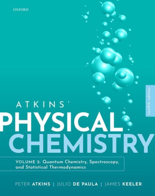 Binding: Paperback
Description: Atkins Physical Chemistry is widely acknowledged by both students and lecturers around the globe to be the textbook of choice for studying physical chemistry.