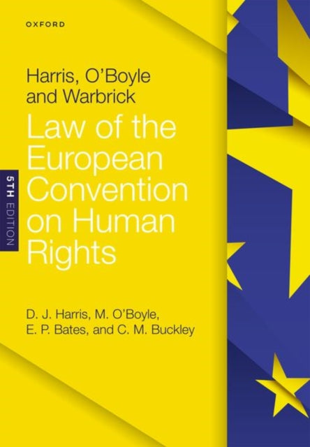 Binding: Paperback
Description: Now in its fifth edition Harris O Boyle and Warbrick: Law of the European Convention on Human Rights remains an indispensable resource for undergraduates postgraduates and practitioners alike.