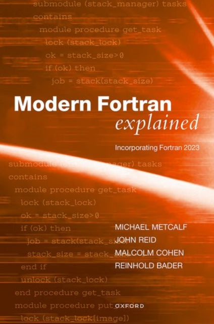 Binding: Hardcover
Description: Fortran remains one of the principal programming languages used in high - performance scientific numerical and engineering computing.