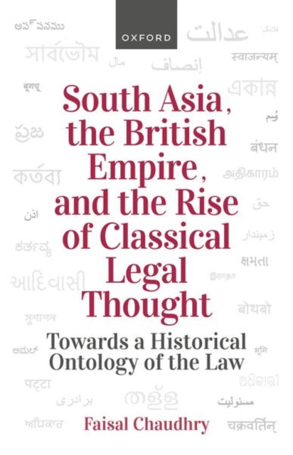 Binding: Hardcover
Description: The book delves into colonial South Asia's legal transformation under the rule of the British Crown examining shifts in sovereignty land control and justice influenced by classical legal thought.