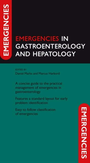 Binding: Paperback
Description: An easily accessible guide to diagnosing and managing critical situations Emergencies in Gastroenterology and Hepatology aids doctors in dealing with acutely sick patients quickly and effectively.