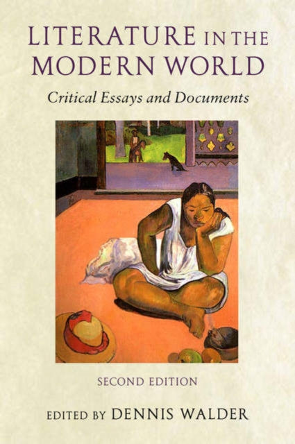 Binding: Paperback
Description: This text offers a unique combination of British European American and Post - Colonial perspectives on literary study from the 1920s to the present day.