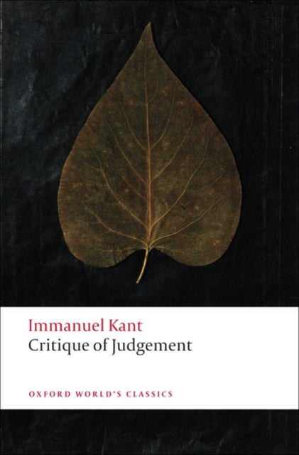 Kant Immanuel - Critique Of Judgement - Paperback