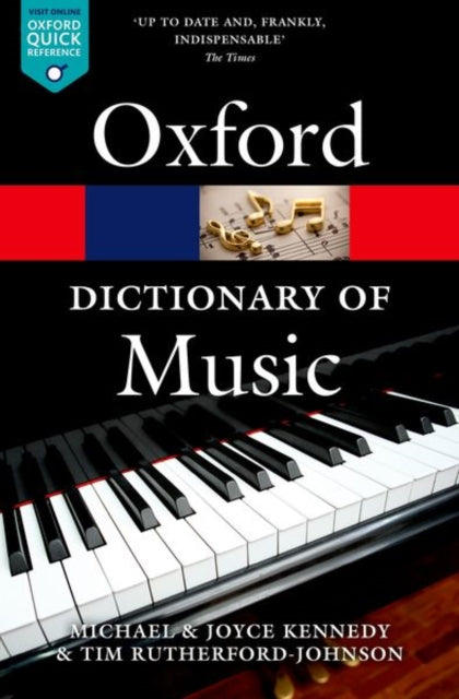 Oxford University Press - The Oxford Dictionary Of Music - Paperback