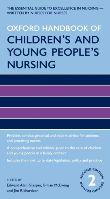 Description: Enabling nurses to deliver safe and effective care and to achieve the best possible results for their patients the Oxford Handbook of Children's and Young People's Nursing 2nd edition is a concise and practical guide to all aspects of the nurse's role.