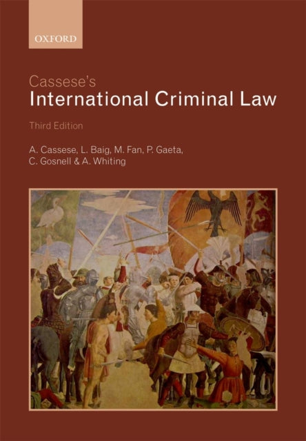 Binding: Paperback
Description: The third edition of Cassese's International Criminal Law provides a clear account of the main substantive and procedural aspects of international criminal law.