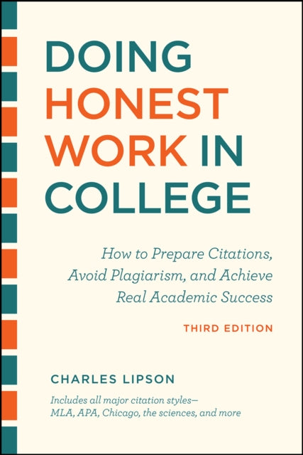 Binding: Paperback
Description: A wide - ranging guide to issues and citation styles that students will encounter across the length and breadth of their college careers.