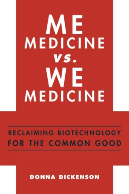 Binding: Paperback
Description: Personalized healthcare - or what the award - winning author Donna Dickenson calls " Me Medicine" - is radically transforming our longstanding "one - size - fits - all" model.