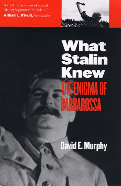 Binding: Paperback
Description: Illuminates many of the enigmas that have surrounded the Nazi invasion of the Soviet Union offering insights into Stalin's thinking and the reasons for his catastrophic blunder.
Title: What Stalin Knew The Enigma Of Barbarossa
Author(s): Murphy David E.