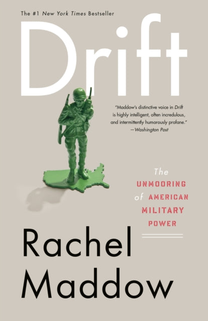 Binding: Paperback
Description: The #1 New York Times bestseller that charts America's dangerous drift into a state of perpetual war. Written with bracing wit and intelligence Rachel Maddow's Drift argues that we've drifted away from America's original ideals and become a nation weirdly at peace with perpetual war.