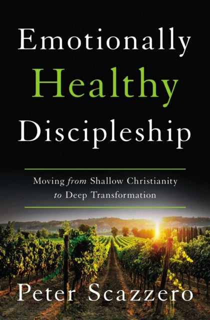 Binding: Hardcover
Title: Emotionally Healthy Discipleship Moving From Shallow Christianity To Deep Transformation
Author(s): Scazzero Peter
Publisher: Zondervan
Barcode: 9780310109488
Pages: 288 Pages
Publication Date: 3/30/2021
Category: Christian Ministry & Pastoral Activity