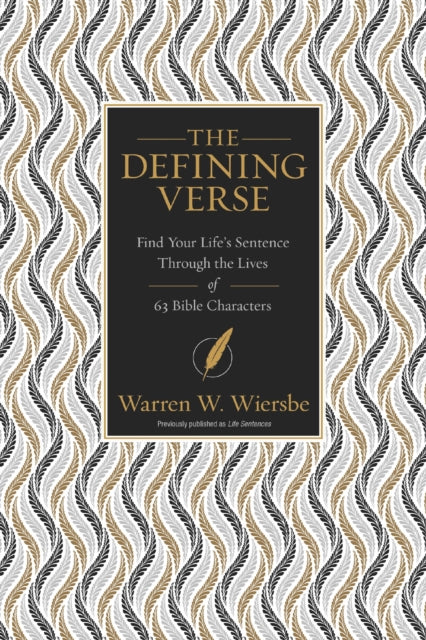 Binding: Paperback
Description: Scripture frequently sums up a man's life in a single sentence.