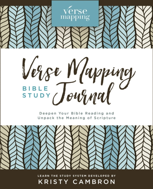 Binding: Hardcover
Description: Study the Bible Like Never Before. In this spiral - bound Verse Mapping journal author and Bible study teacher Kristy Cambron introduces you to the Bible study technique that forever changed the way she read and engaged with the Word of God.