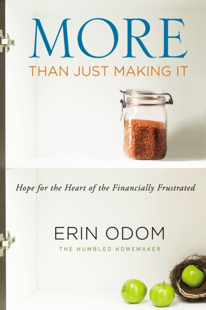 Binding: Paperback
Description: More Than Just Making It is your invitation to reimagine what the good life can be. Join Erin Odom a mom thrown into low - income living to learn how to overcome your circumstances find creative ways to earn and save and reset your heart and budget according to God's designs.