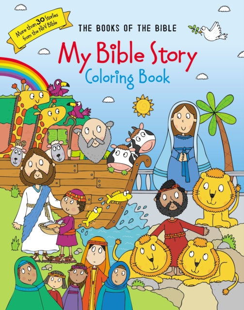 Zonderkidz - My Bible Story Coloring Book The Books Of The Bible - Paperback