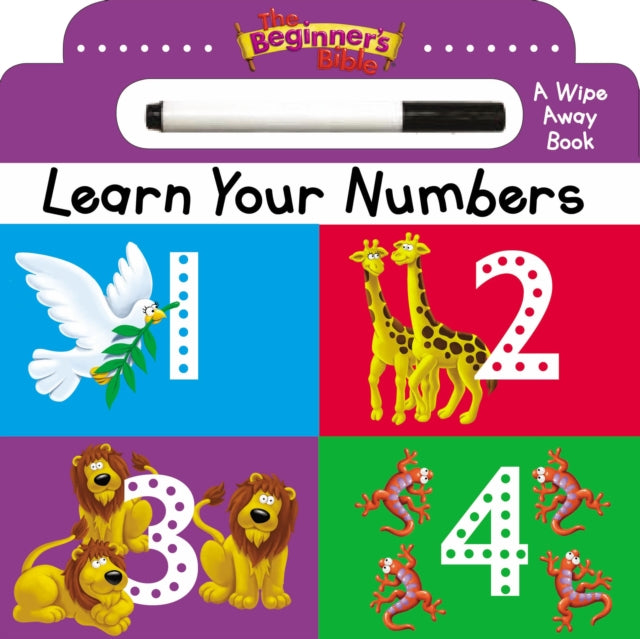 Binding: Special Bindings
Description: The Beginner's Bible Learn Your Numbers offers early readers (and early writers) a fun interactive way to learn how to recognize their numbers and how to write their numbers.