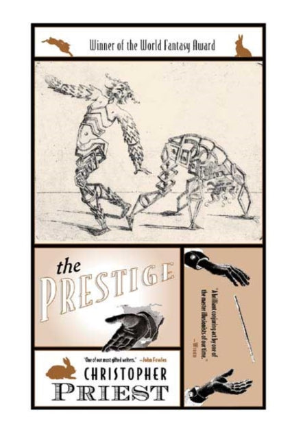 Binding: Paperback
Description: Winner of the World Fantasy Award Christopher Priest's The Prestige is the inspiration for the movie directed by Christopher Nolan starring Hugh Jackman and Christian Bale In 1878, two young stage magicians clash in the dark during the course of a fraudulent's ance.