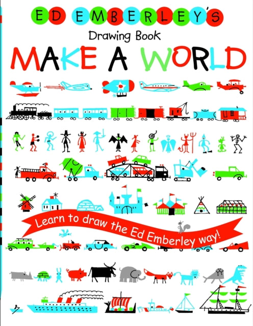 Binding: Paperback
Description: Using simple shapes Ed Emberley shows would - be artists how to draw over 400 things such as an airplane anteater submarine train kangaroo gondola and much much more! This classic book is packed with cool things that kids - and not a few adults - really want to draw.