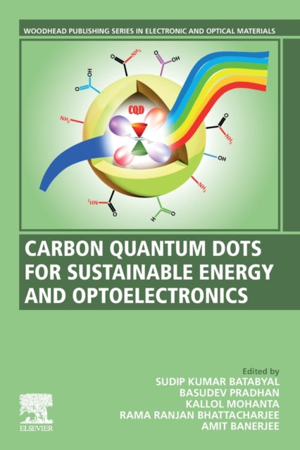 Binding: Paperback
Description: Carbon Quantum Dots for Sustainable Energy and Optoelectronics reviews the synthesis properties and applications of carbon nanodots.