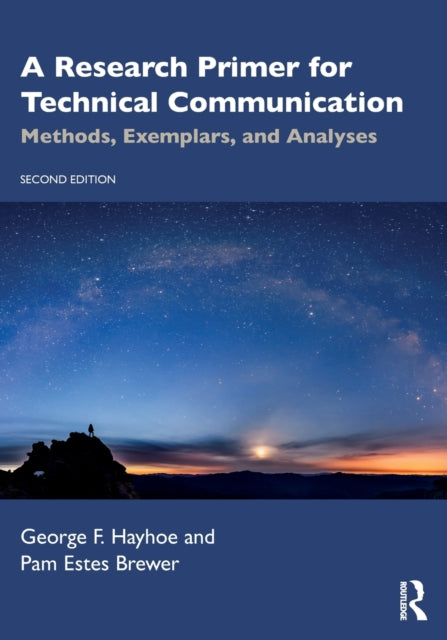 Binding: Paperback
Description: This fully revised edition provides a practical introduction to research methods for anyone conducting and critically reading technical communication research.