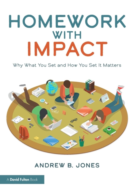 Binding: Paperback
Description: This book reveals the types of homework activity that are most beneficial to pupils attainment and makes sense of the research on homework and how it can be used most effectively.