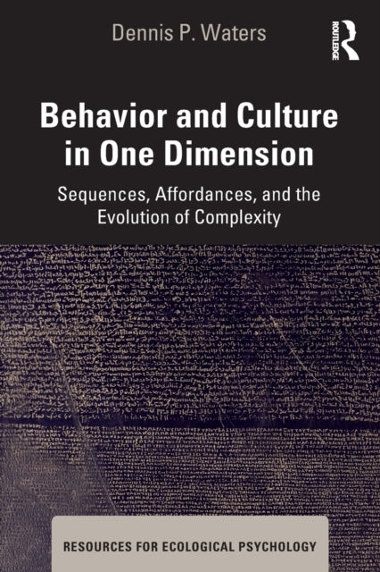 Binding: Paperback
Description: Behavior and Culture in One Dimension adopts a broad interdisciplinary approach presenting a unified theory of sequences and their functions and an overview of how they underpin the evolution of complexity.