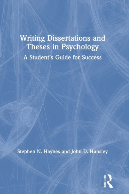 Binding: Paperback
Description: This accessible guide equips students to succeed in their master's thesis or doctoral dissertation in psychology.