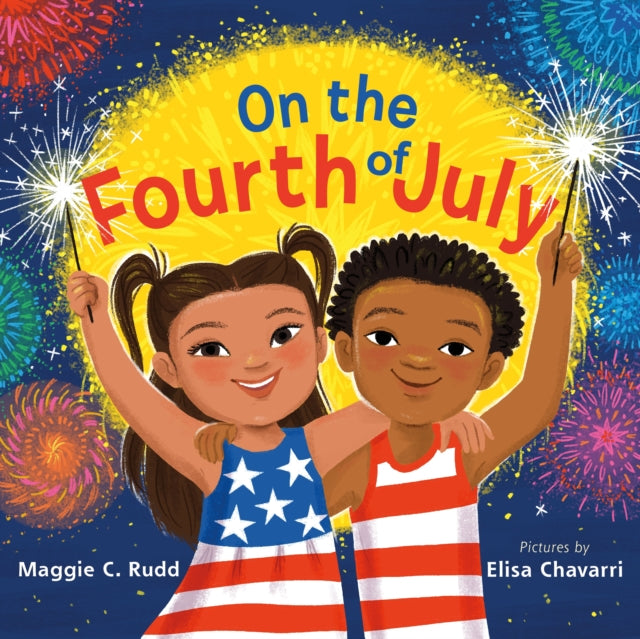 Binding: Hardcover
Description: Happy birthday America! This picture book celebrates patriotism community and summertime from the dynamic duo that brought you I'll Hold Your Hand. We lift our flags high above us in pride waving stars and stripes with red white and blue.